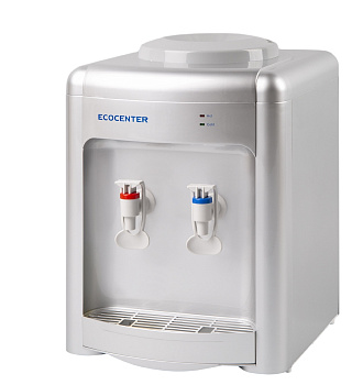 Кулер (диспенсер) ECOCENTER G-T36E серебристый картинки