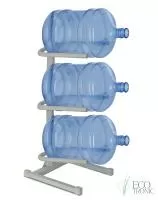 Подставка под 3 бутыли разборная (БЕЛАЯ). Россия картинки